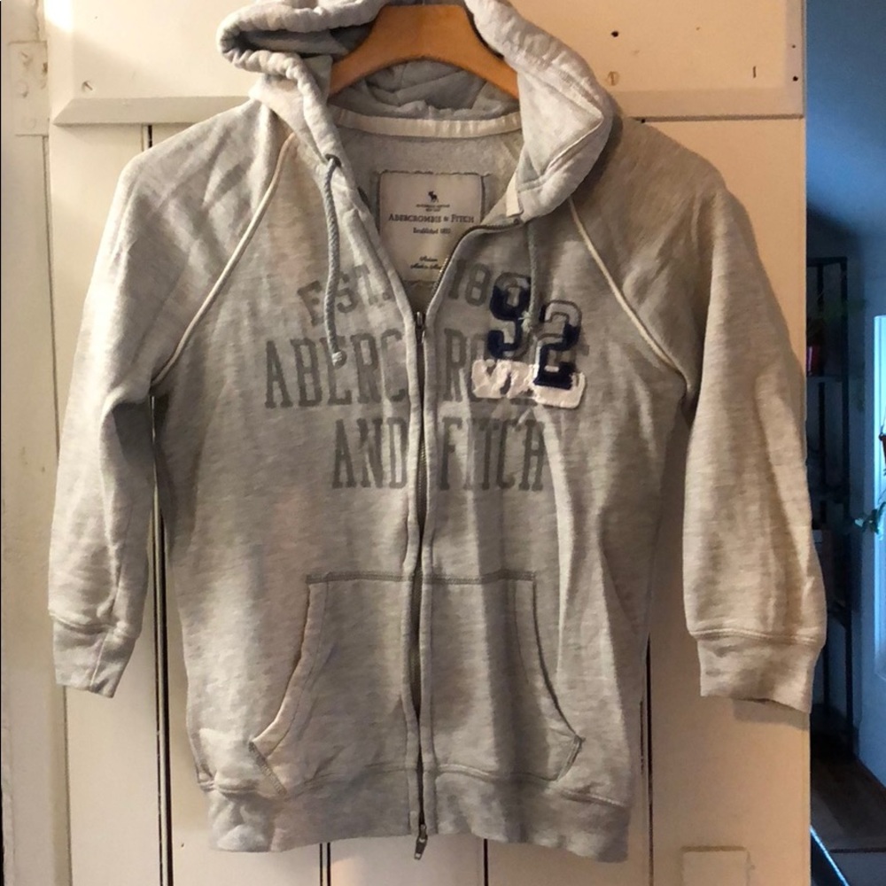 Abercrombie & Fitch 3/4 Sleeve Hoodie
